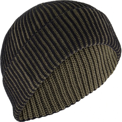 Stoic Дамска зимна шапка (beanie) Stoic Women's Heavy MerinoKnit MMXX. Laisdalen Beanie - Black / Olive Green - размер One Size (904-4790-0211)