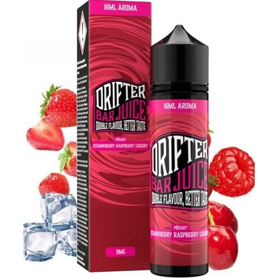 Juice Sauz Drifter Bar Shake & Vape Strawberry Raspberry Cherry 16 ml