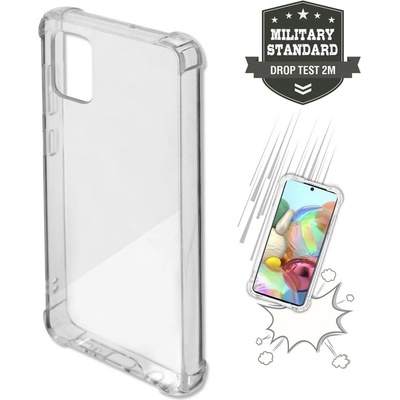4smarts Противоударен Хибриден Калъф за Samsung A51, 4Smarts Ibiza Case, Прозрачен (4S467457)
