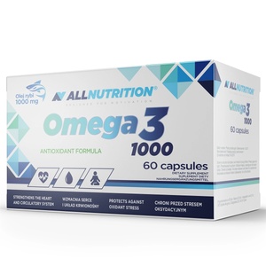 ALLNUTRITION Omega 3 1000, 60 Capsules