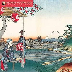 Japanese Woodblocks Mini Wall Calendar 2026 (ISBN: 9781835624326)
