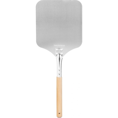 TECHNICA Lopata na pizzu s dřevěným úchytem, čtvercová, 228x280x580 mm | TECHNICA, Pizza Line – Zboží Mobilmania