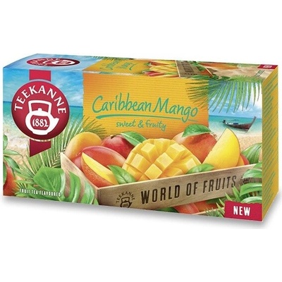 Teekanne Caribbean Mango ovocný čaj s příchutí manga 20 ks