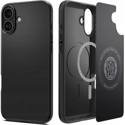 Spigen Apple iPhone 16 Plus Thin Fit MagSafe Case black (ACS08060)