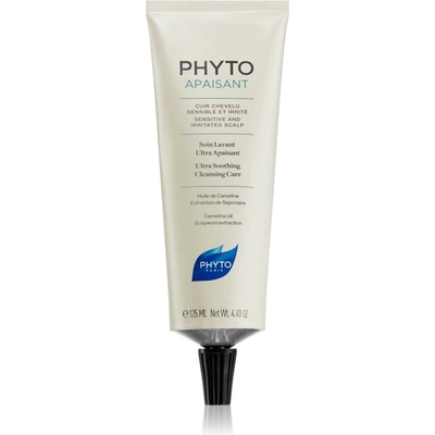 PHYTO Phytoapaisant Ultra Soothing Cleansing Care богат подхранващ и успокояващ крем за коса и скалп 125ml