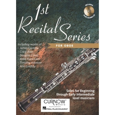 1st RECITAL SERIES + CD hoboj sólový sešit
