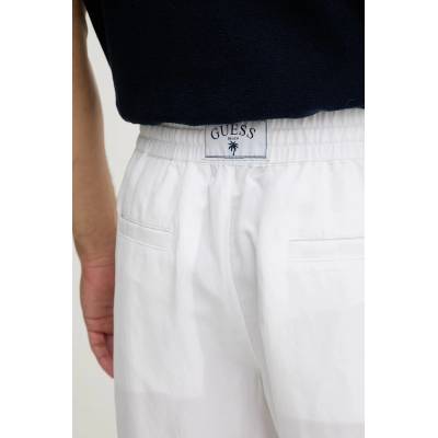 Guess Къс панталон мъжки с лен (F6GD01.WN202)