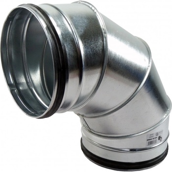 Image 1 of Dalap Kръгло метално коляно 90° с уплътнителна гума Ø 150 мм (80082)