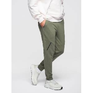 Ombre Clothing Мъжки спортни панталони joggers - оливови V4 OM-PASK-0280 Ombre Clothing Ombre Clothing | Zelen | МЪЖЕ | S