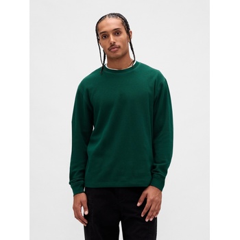 GAP Тениска с гофрирана шарка GAP GAP | Zelen | МЪЖЕ | S