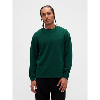 GAP Тениска с гофрирана шарка GAP GAP | Zelen | МЪЖЕ | S