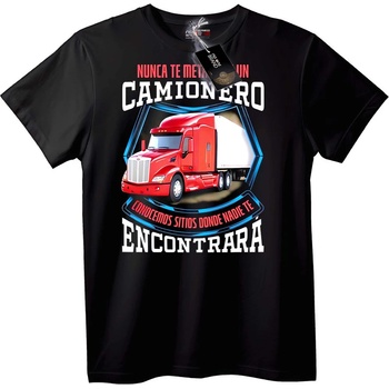 NOONEBRAND Тениска Камионер: Никога не Дразни Camionero - M, Black