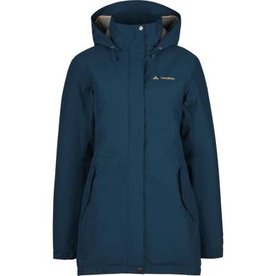 Vaude Дамско яке парка Vaude Women's Pellice Wool Parka - Dark Sea Uni - размер 34 (EU) (105-3728-0811)