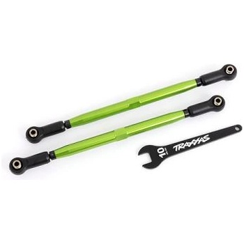 Traxxas алуминиев зелен кормилен свързващ прът (2) (за #7895)