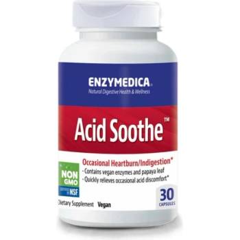 Image 1 of Enzymedica Acid Soothe | with Marshmallow & Papaya [30 капсули]