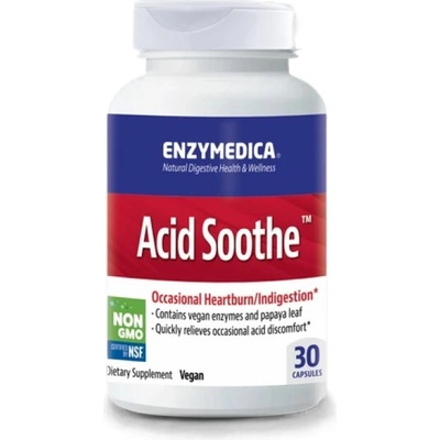 Enzymedica Acid Soothe | with Marshmallow & Papaya [30 капсули]