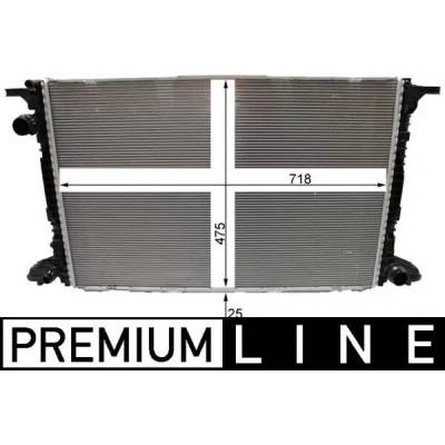 MAHLE Chladič vody MAO CR 2180 000P