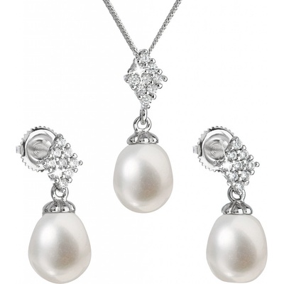 Pavona perlová souprava z říčních perel bílá 29018.1 – Sleviste.cz