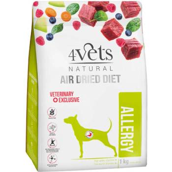 4Vets NATURAL Allergy суха храна за кучета с хранителни алергии, 1 кг