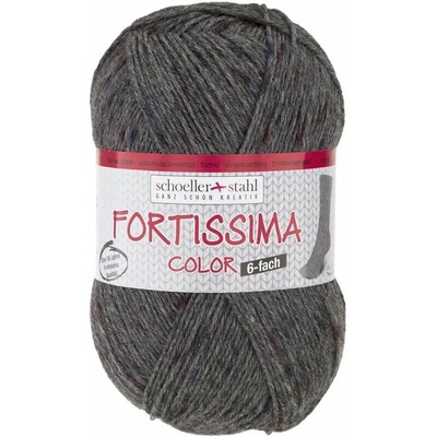 Schoeller Stahl Fortissima tweed 6-fach 0157