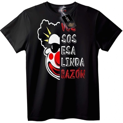 NOONEBRAND Тениска Ти си тази прелестна причина - 4XL, Black