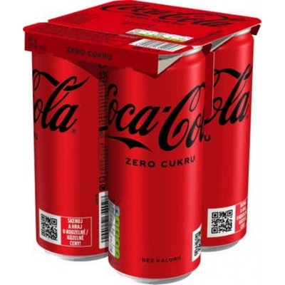 Coca Cola Zero 4 x 330 ml