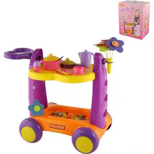 Polesie Toys Детска количка за сервиране Moni - Polesie Toys (106731)