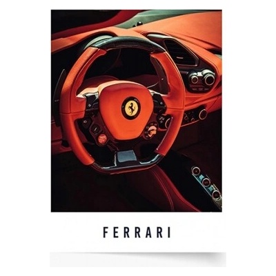 Plagát Autá: Ferrari 70x100 - 96008