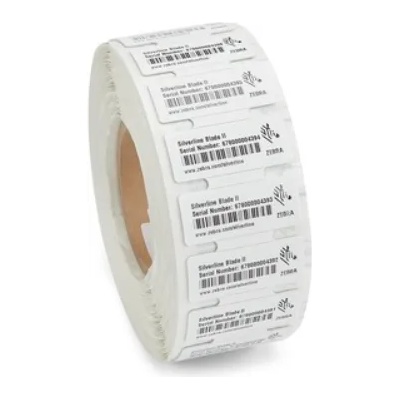 Zebra Ролка RFID етикети Zebra Silverline Blade II 60 x 25 мм, 400 ет. /ролка (10026767)