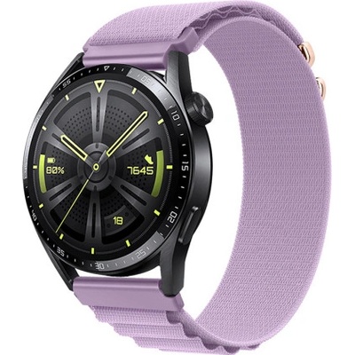 BStrap Nylon Loop remienok na Xiaomi Amazfit GTR 2 / GTR 47mm, lavender SSG037C0806