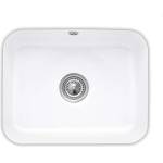 Villeroy & Boch - Керамична мивка 55x44 см, CeramicPlus, алпийско бяло 670601R1 (670601R1) Мивка за вграждане