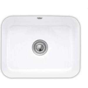 Villeroy & Boch - Керамична мивка 55x44 см, CeramicPlus, алпийско бяло 670601R1 (670601R1) Мивка за вграждане