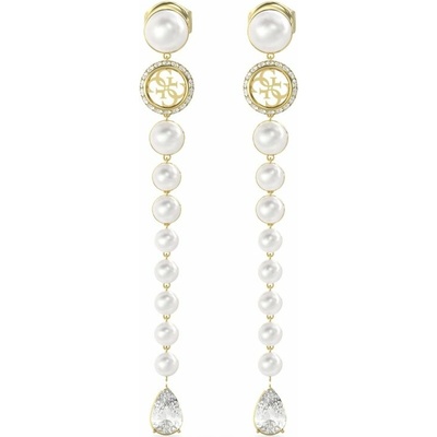 Guess Tiny Pearly náušnice JUBE05578JWYGT/U