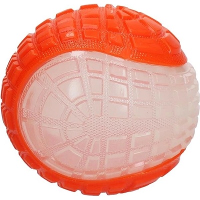 Dog Comets Dark Moon svítící míč oranžový 10 cm