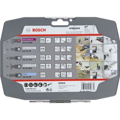 Bosch Sada príslušenstva Bosch Starlock pre elektrikárov /bal.6ks/