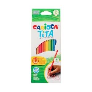 CARIOCA Цветни моливи 3мм Tita 12 цвята