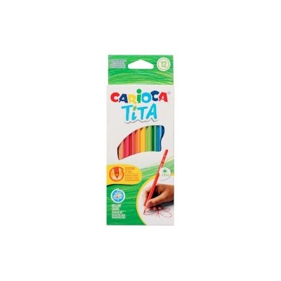 CARIOCA Цветни моливи 3мм Tita 12 цвята