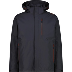 CMP Мъжко 3-в-1 яке CMP Jacket Zip Hood Detachable Inn. Jacket 36Z2257D 3-in-1 jacket - Antracite - размер 52 (EU) (004-7401-0114)