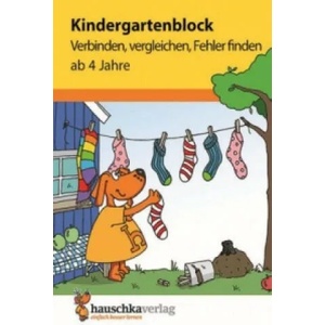 Kindergartenblock ab 4 Jahre - Verbinden, vergleichen, Fehler finden (ISBN: 9783881006224)