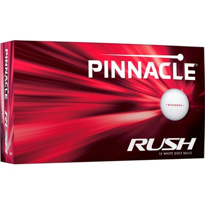 Pinnacle Adults Rush 15 Golf Balls - White