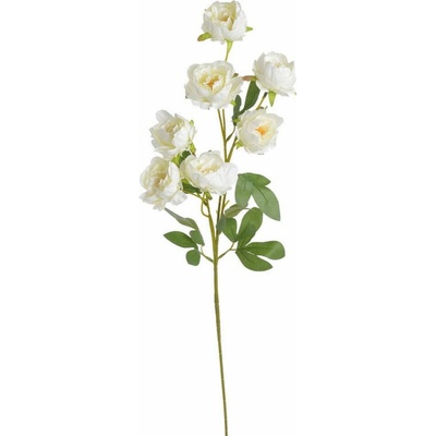 Umělá pivoňka čínská 72 cm bílá