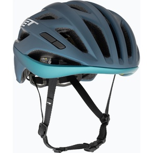 MET Велосипедна каска MET Estro Mips navy/teal matt