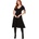 KILLSTAR дамска рокля KILLSTAR - Garden Of Venom - Black/Grey - KSRA014261