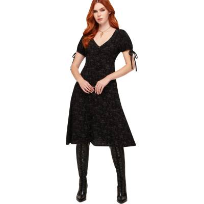 KILLSTAR дамска рокля KILLSTAR - Garden Of Venom - Black/Grey - KSRA014261