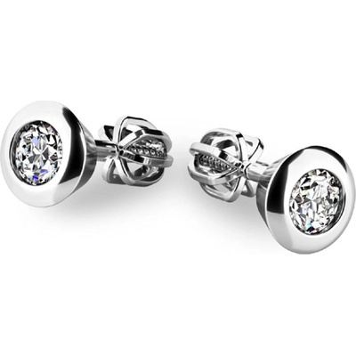 Pattic náušnice z bílého zlata s diamanty G10907B04