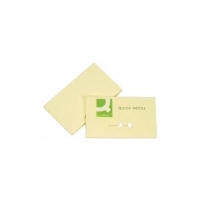 Bloček Q-CONNECT žltý 76x127mm
