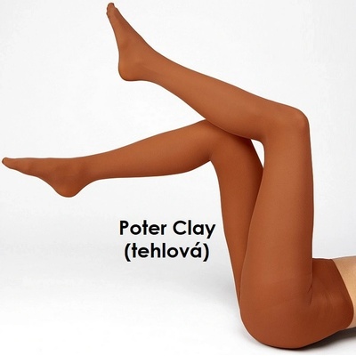 Dámské punčocháče Micro 50 DEN cihlová poter clay