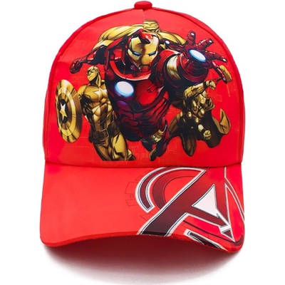 Snugs Avengers s potlačou JR červená