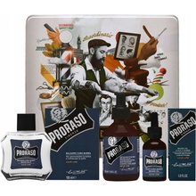 Proraso Azur Lime Kit 3-dielna na bradu a fúzy Olej na bradu a fúzy 30 ml + Balzam na bradu a fúzy 100 ml + Šampón na bradu a fúzy 250 ml darčeková sada