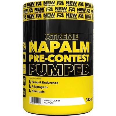 FA Nutrition Napalm Pre-Contest Pumped, 350 Grams